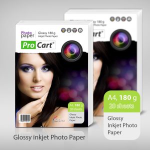 Hartie  fotografică A4 High Glossy 180gr