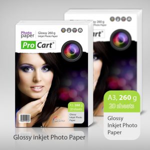 HARTIE FOTO HIGH GLOSSY 260G A3